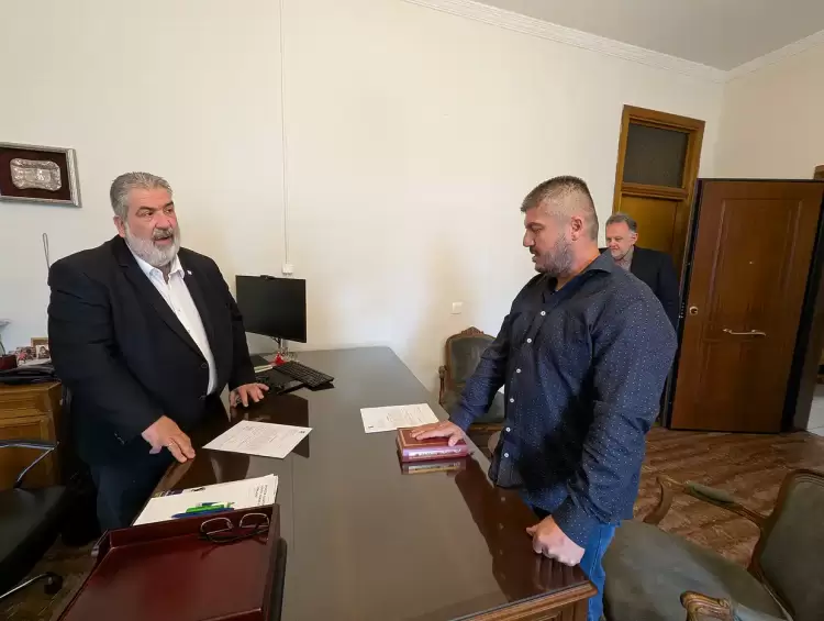 Ορκωμοσία Νέου Υπαλλήλου στο Δήμο Εορδαίας