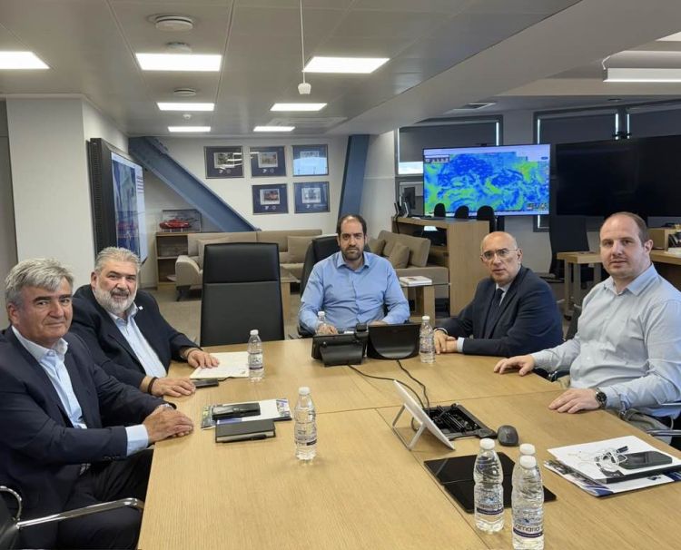 Σε καλό κλίμα….η συνάντηση Παπαδόπουλου με τον υπουργό κλιματικής αλλαγής