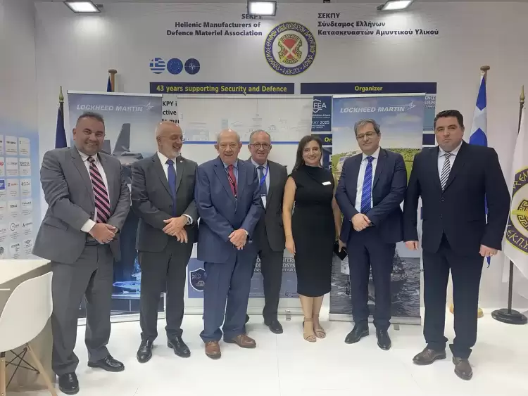 Στη Διεθνή Έκθεση Άμυνας Defea 2025  ο Αναπληρωτής Περιφερειάρχης Δυτικής Μακεδονίας Λάζαρος Γκερεχτές