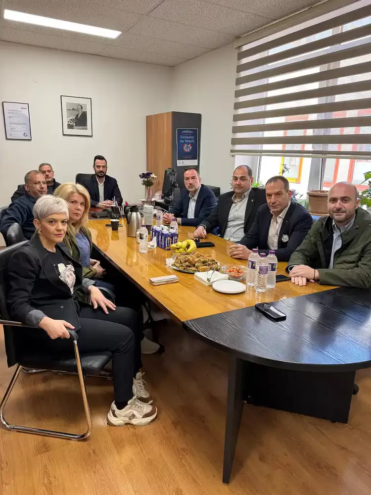 Συνάντηση του Διοικητικού Συμβουλίου του Εμπορικού Συλλόγου Πτολεμαΐδας – Εορδαίας με τον Διοικητή του Μποδοσάκειου