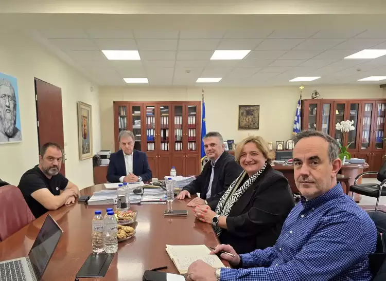 Το ενεργειακό κόστος των επιχειρήσεων στο επίκεντρο της συζήτησης του Περιφερειάρχη με το Περιφερειακό Επιμελητηριακό Συμβούλιο Δυτικής Μακεδονίας.