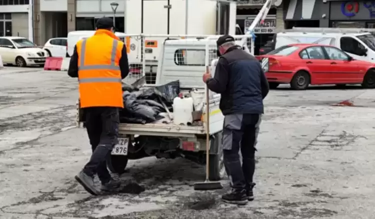 Έργα βελτίωσης του πάρκινγκ της Λαϊκής Αγοράς Πτολεμαΐδας