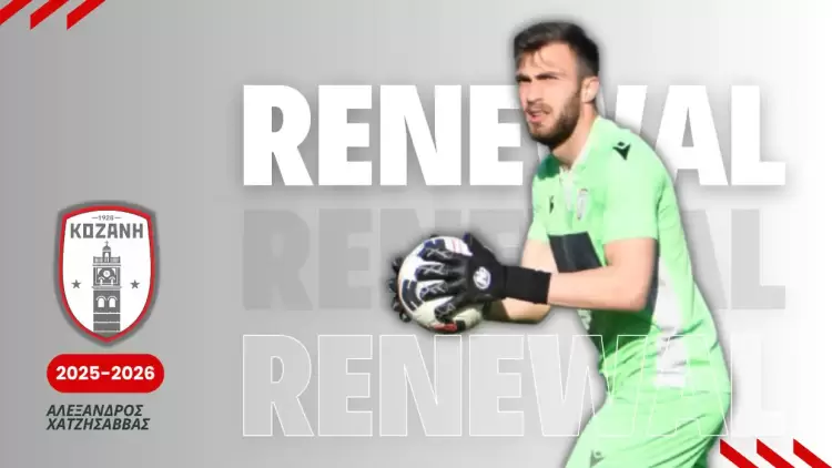 Φ.Σ. Κοζάνη : Ανανέωσε ο Αλέξανδρος Χατζησάββας