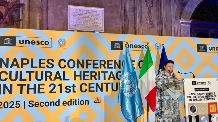 Λίνα Μενδώνη: Ο πολιτισμός δεν είναι Data, είναι βίωμα – Είναι οι ρίζες μας, η γέφυρα που μας ενώνει