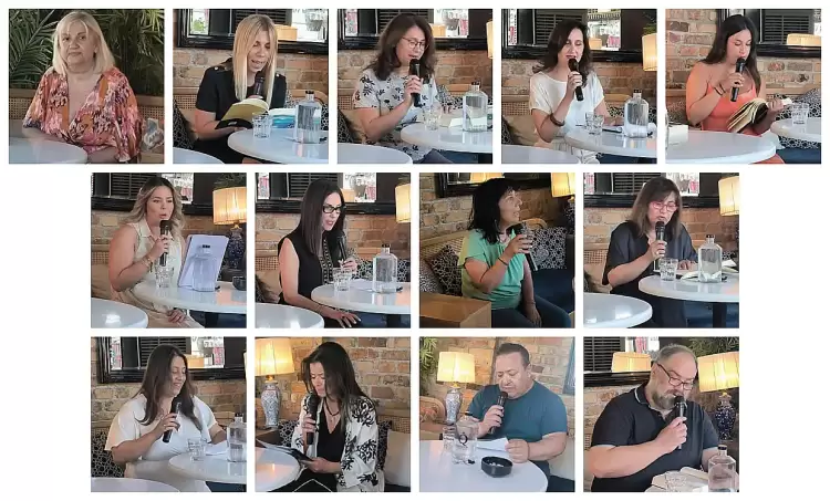 Με επιτυχία πραγματοποιήθηκε η παρουσίαση του τόμου «ΤΑΞΙΔΙ: Συλλογικό οδοιπορικό λέξεων & εικόνων» στην Κοζάνη Με επιτυχία πραγματοποιήθηκε η παρουσίαση του τόμου «ΤΑΞΙΔΙ: Συλλογικό οδοιπορικό λέξεων & εικόνων» στην Κοζάνη