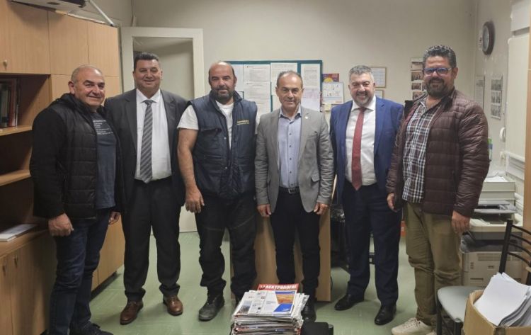 Η νέα Διοίκηση της Π.Ο.Σ.Ε.Η. στον Σύνδεσμο Εργοληπτών Εγκαταστατών Ηλεκτρολόγων του Ν. Κοζάνης