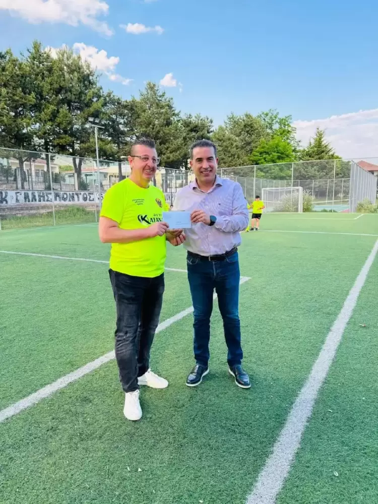 Πανταχού παρών στην προσφορά ο Χάρης Κάτανας