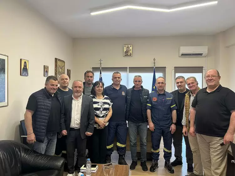 Στην Πυροσβεστική Υπηρεσία Κοζάνης οι αντιδήμαρχοι…