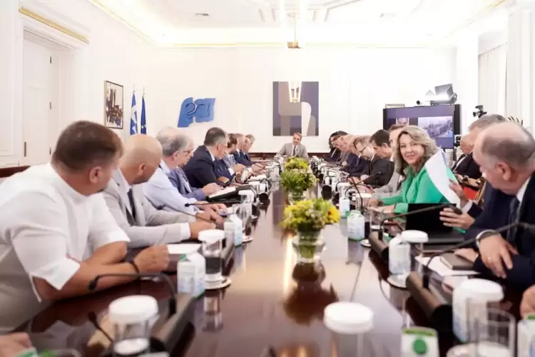 Η Δίκαιη Αναπτυξιακή Μετάβαση στην συνάντηση Μητσοτάκη με Δημάρχους και τον Αντιπεριφερειάρχη Δυτικής Μακεδονίας Η Δίκαιη Αναπτυξιακή Μετάβαση στην συνάντηση Μητσοτάκη με δημάρχους Δυτικής Μακεδονίας για τη