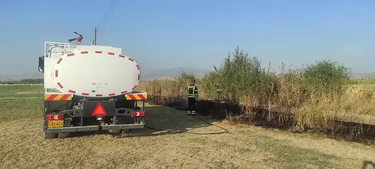 Κινητοποίηση της Πολιτικής Προστασίας του Δήμου Φλώρινας για την κατάσβεση πυρκαγιάς στην κοινότητα Αμμοχωρίου