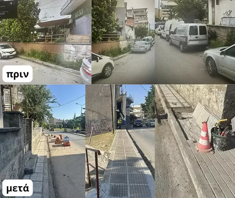 Οδός Ανδρέα Παπανδρέου: Μικρές παρεμβάσεις που κάνουν τη διαφορά