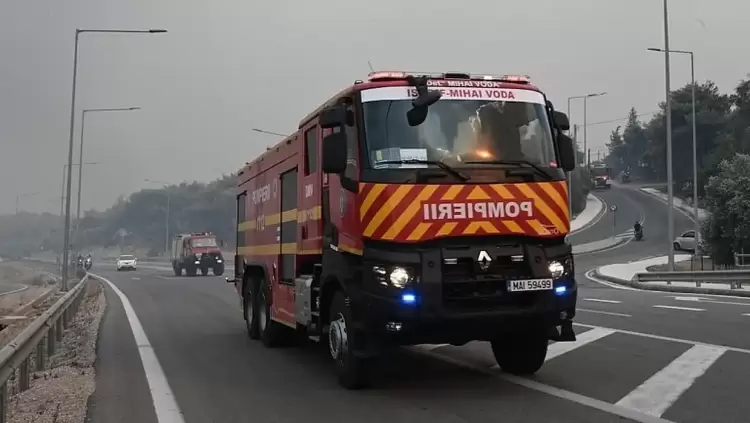 Οι Ευρωπαίοι Πυροσβέστες που σαρώνουν τις φωτιές της Ελλάδας