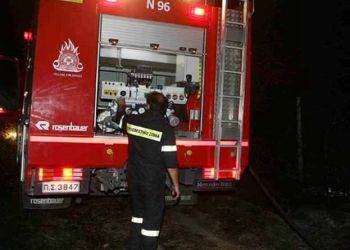 Πυρκαγιά δίπλα από την Εγνατία Οδό