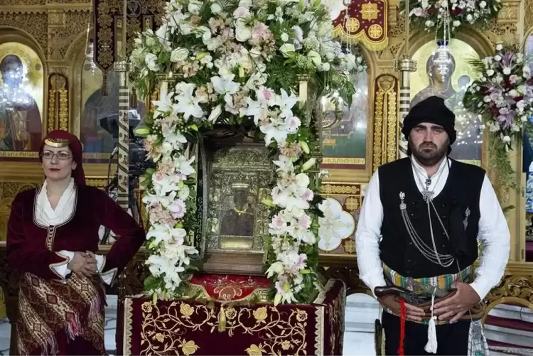 Oι προσκυνητές έφτασαν στην Παναγία Σουμελά στο Βέρμιο