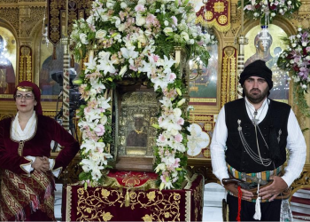 Oι προσκυνητές έφτασαν στην Παναγία Σουμελά στο Βέρμιο