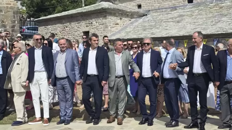 Αναβίωσε το έθιμο του τρανού χορού στην Σαμαρίνα Γρεβενών Σήμερα Σάββατο