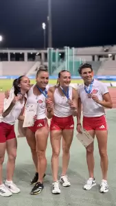 Χάλκινη η Στέλλα Τζικανούλα με τον Παμμηλιακό στη σκυταλοδρομία 4×400μ.