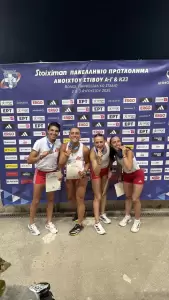 Χάλκινη η Στέλλα Τζικανούλα με τον Παμμηλιακό στη σκυταλοδρομία 4×400μ.