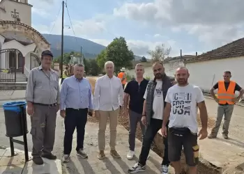 Έλεγχος πορείας εργασιών στα έργα εσωτερικών δικτύων ύδρευσης Βεγόρας και Πελαργού