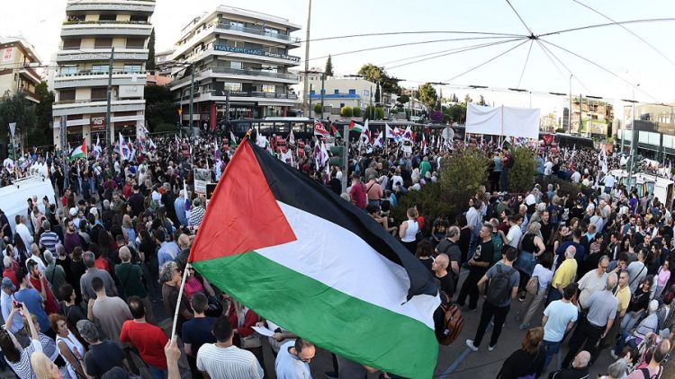 Η Επιτροπή Ειρήνης Κοζάνης και το Σωματείο ιδιωτικών υπαλλήλων Κοζάνης για τη γενοκτονία του Παλαιστινιακού λαού