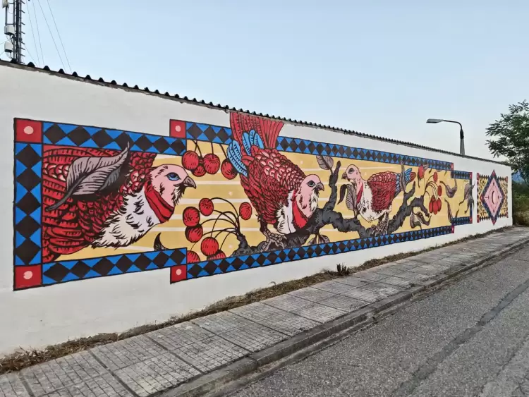 Ολοκληρώθηκε το δεύτερο γκράφιτι της ομάδας San Team της ΑΡΣΙΣ Κοζάνης.