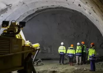 Προχωράει το νέο μεγάλο τούνελ της Μακεδονίας Εντυπωσιακό βίντεο καταγράφει την πρόοδο του έργου