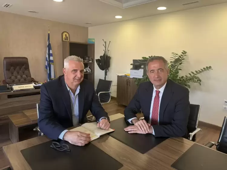 Συναντήσεις του βουλευτή ΠΕ Κοζάνης, Στάθη Κωνσταντινίδη, με τον Υφυπουργό Προστασίας του Πολίτη και τον ΓΓ Αντεγκληματικής Πολιτικής.