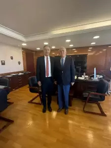 Συναντήσεις του βουλευτή ΠΕ Κοζάνης, Στάθη Κωνσταντινίδη, με τον Υφυπουργό Προστασίας του Πολίτη και τον ΓΓ Αντεγκληματικής Πολιτικής.