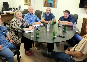 Συνάντηση του Δημάρχου Αμυνταίου, Ιωάννη Λιάση, με εκπροσώπους της Περιφερειακής Ομοσπονδίας Ατόμων με Αναπηρία Δυτικής Μακεδονίας