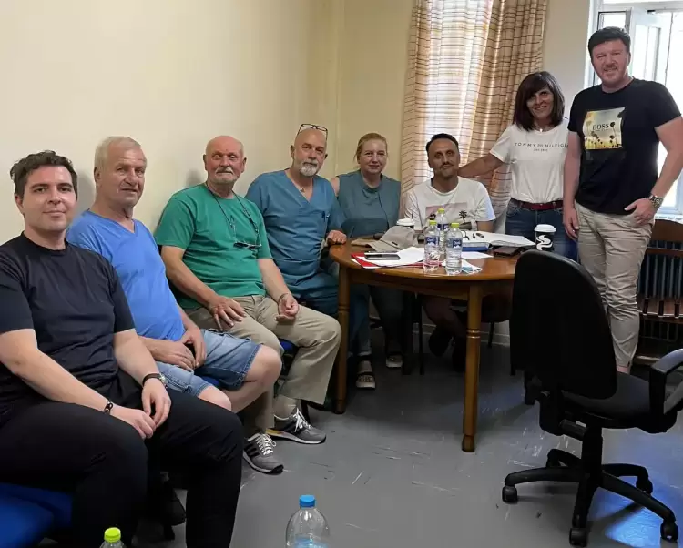 Το Κίνημα Δημοκρατίας στο νοσοκομείο Κοζάνης