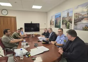 Υπογραφή Προγραμματικής Σύμβασης για εγκατάσταση εξομοιωτή πυρκαγιάς στη Σχολή Πυροσβεστών Πτολεμαΐδας Υπογραφή Προγραμματικής Σύμβασης για εγκατάσταση εξομοιωτή πυρκαγιάς στη Σχολή Πυροσβεστών Πτολεμαΐδας