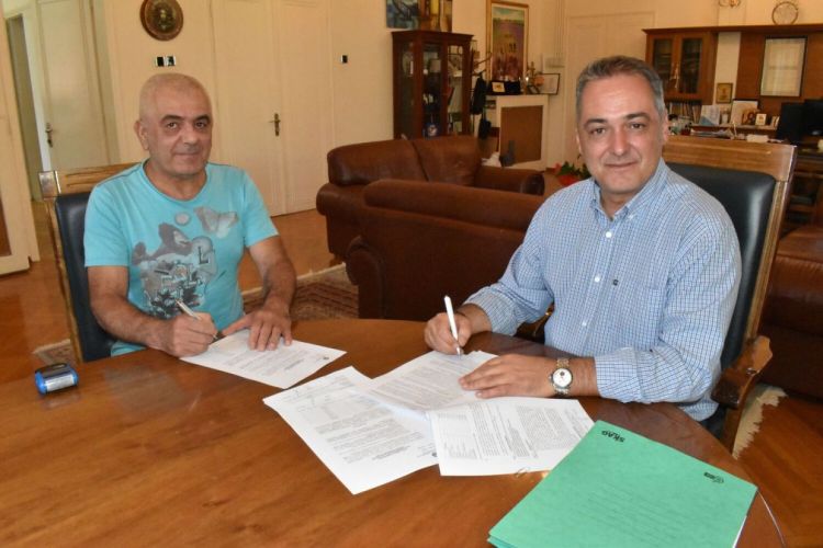 Υπογραφή σύμβασης για τη συντήρηση του Ειδικού Δημοτικού Σχολείου στην Κοινότητα Τετραλόφου