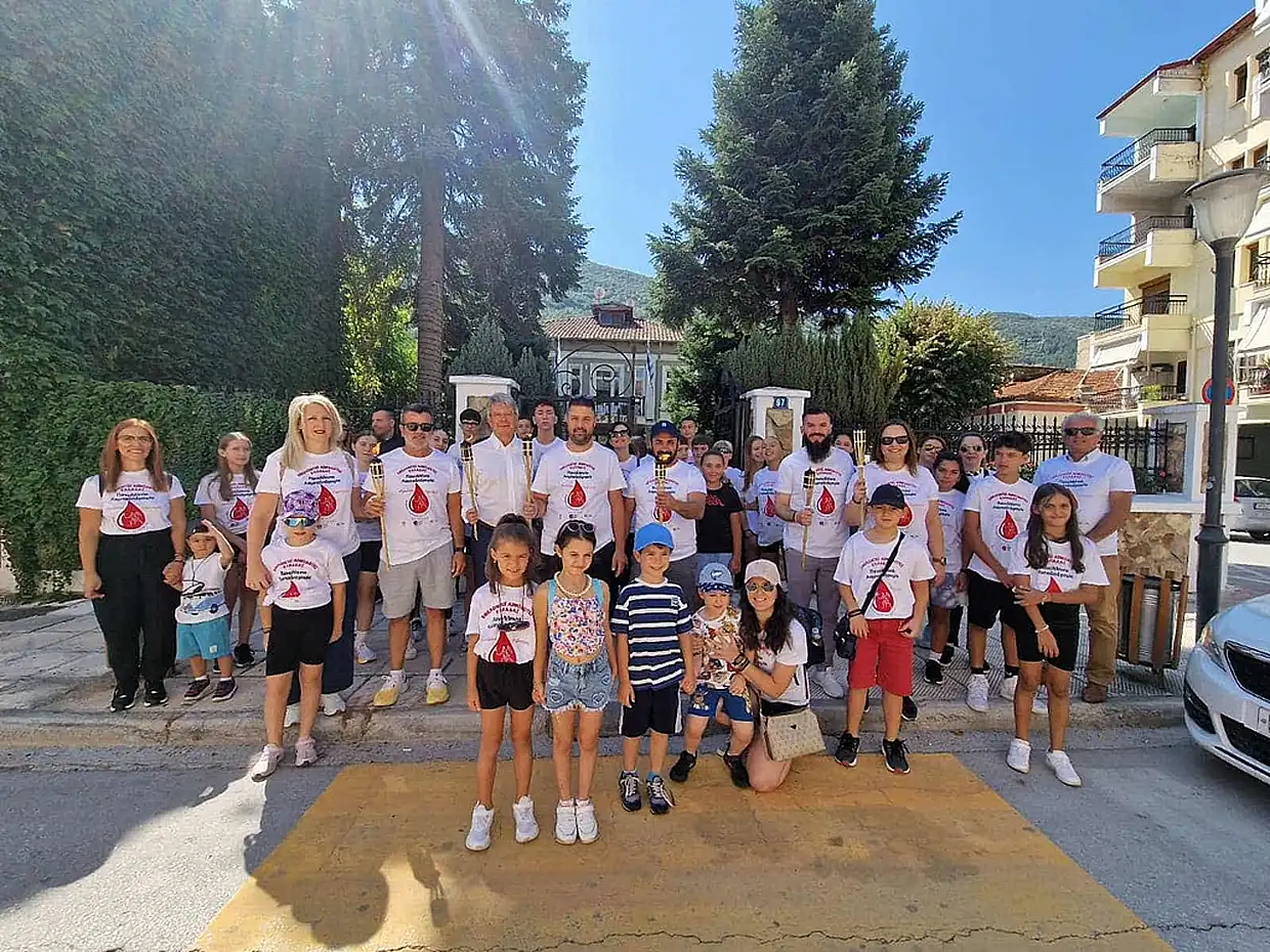 Από τη Φλώρινα πέρασε η 23η Πανελλήνια Λαμπαδηδρομία Εθελοντών Αιμοδοτών (εικόνες) Από τη Φλώρινα πέρασε η 23η Πανελλήνια Λαμπαδηδρομία Εθελοντών Αιμοδοτών