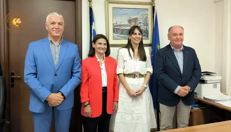 Επίσκεψη Κυβερνητικού Κλιμακίου στο Δημαρχείο Αμυνταίου Επίσκεψη Κυβερνητικού Κλιμακίου στο Δημαρχείο Αμυνταίου