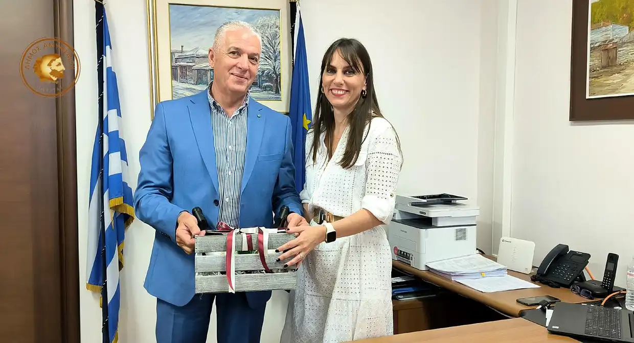 Επίσκεψη Κυβερνητικού Κλιμακίου στο Δημαρχείο Αμυνταίου Επίσκεψη Κυβερνητικού Κλιμακίου στο Δημαρχείο Αμυνταίου