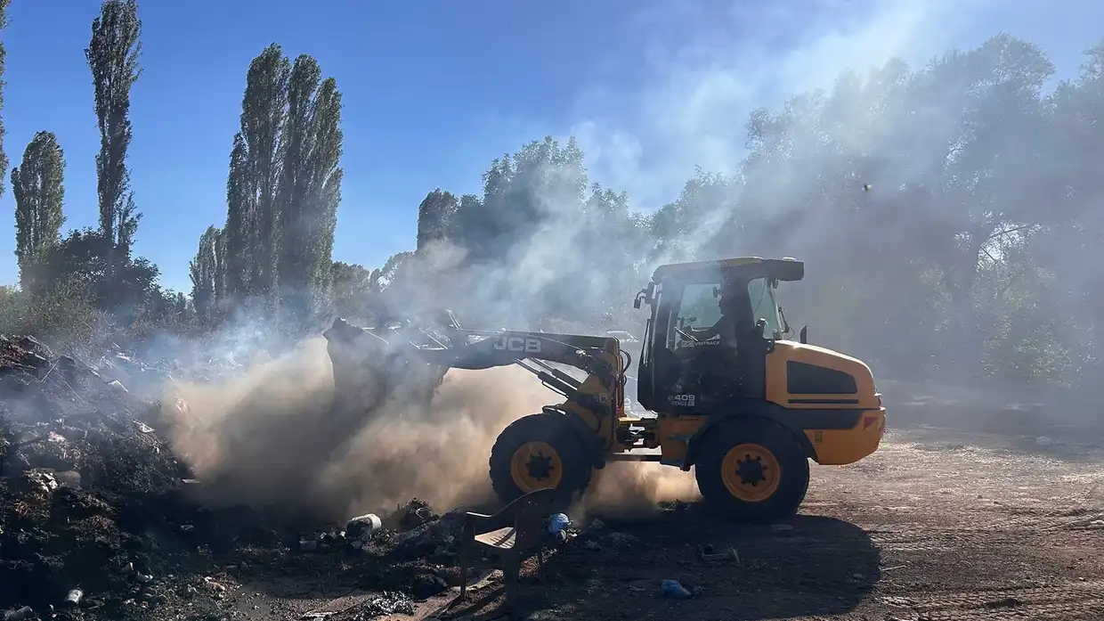 Φωτιά έθεσε σε συναγερμό τη Μελίτη