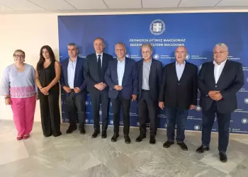 Περιφέρεια Δυτικής Μακεδονίας: Επίσκεψη  κυβερνητικού κλιμακίου με επικεφαλής τον Αναπληρωτή Υπουργό Αθλητισμού Γιάννη Βρούτση