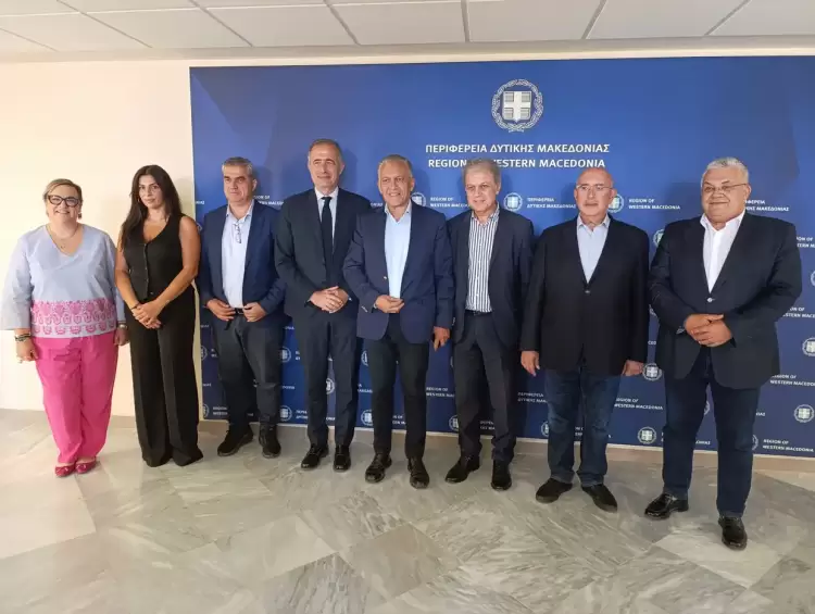 Περιφέρεια Δυτικής Μακεδονίας: Επίσκεψη  κυβερνητικού κλιμακίου με επικεφαλής τον Αναπληρωτή Υπουργό Αθλητισμού Γιάννη Βρούτση