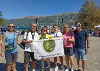 Ο Σύλλογος Δρομέων Υγείας Κοζάνης με διακρίσεις στο Ioannina Lake Run 2025
