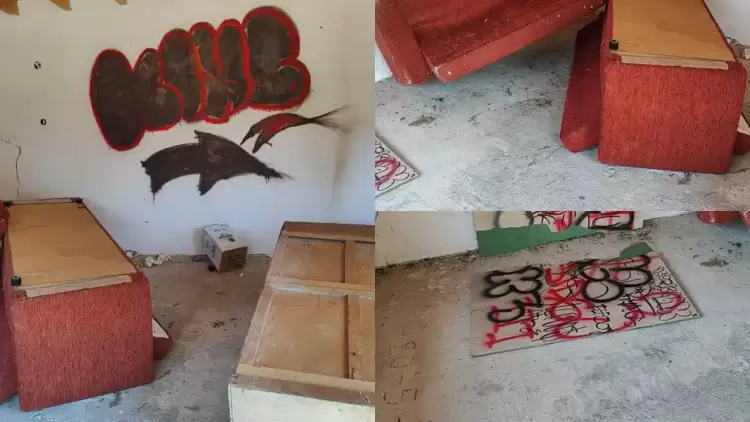 Βανδαλισμοί στον χώρο της Παναγίας στην Καισαρειά