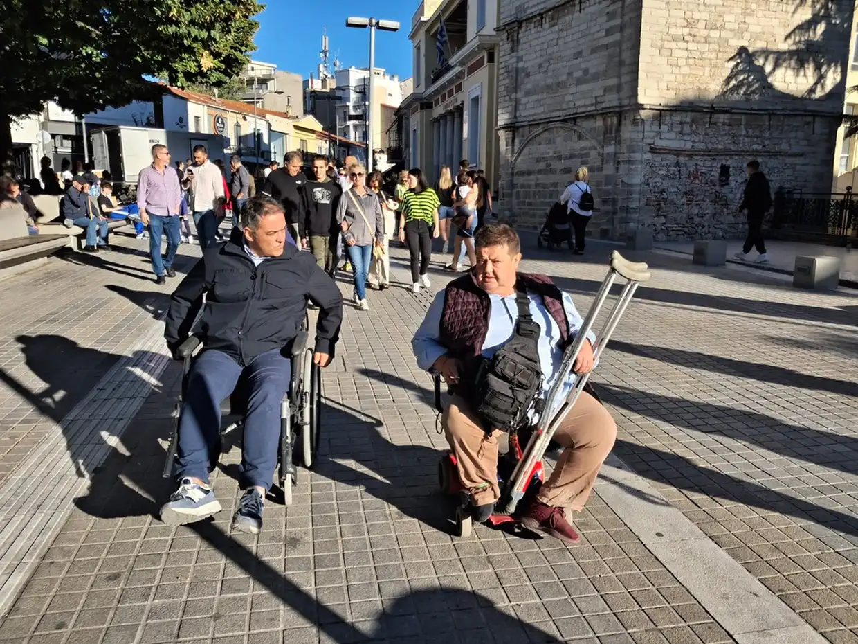 Βιωματικός περίπατος για προσβασιμότητα στην Κοζάνη – Ευρωπαϊκή Εβδομάδα Κινητικότητας