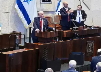 Αποθεώθηκε ο Ντόναλντ Τραμπ στην Κνεσέτ