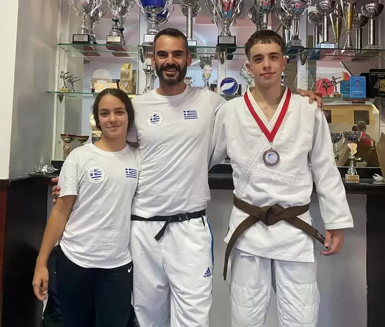 Χάλκινο μετάλλιο για τον Ευστάθιο Ζειμπέκη του Αρίσταρχου Κοζάνης στο Βαλκανικό Πρωτάθλημα Τζούντο!