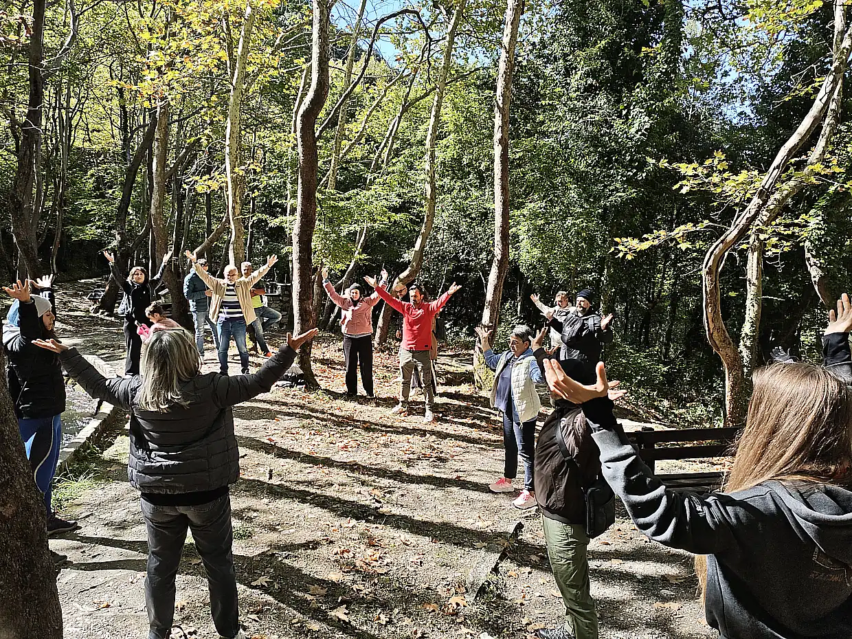 Επιτυχία Δράσης «Δάσος για Όλους»: Δασοθεραπεία & Πρόσβαση με Joëlette στο Βελβεντό
