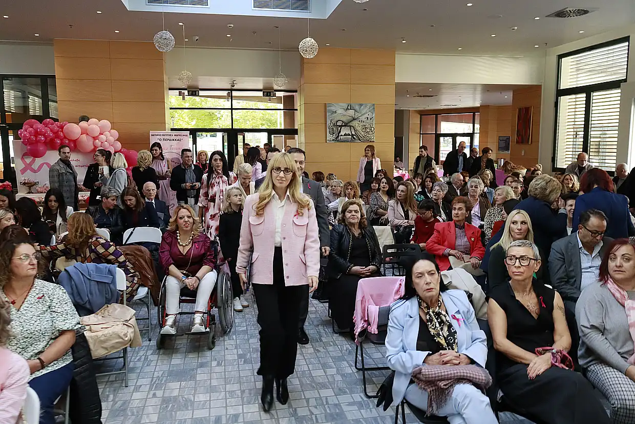 Ηχηρό μήνυμα ζωής, δύναμης, αγάπης και ελπίδας, στην εκδήλωση «Pink Gala» Ηχηρό μήνυμα ζωής, δύναμης, αγάπης και ελπίδας, στην εκδήλωση «pink Gala»