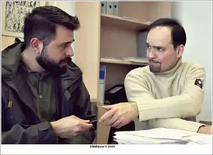 Προβολή της ταινίας του Νίκου Κουρού «Σκοτοδίνη» στην Κοζάνη Προβολή της ταινίας του Νίκου Κουρού «Σκοτοδίνη» στην Κοζάνη