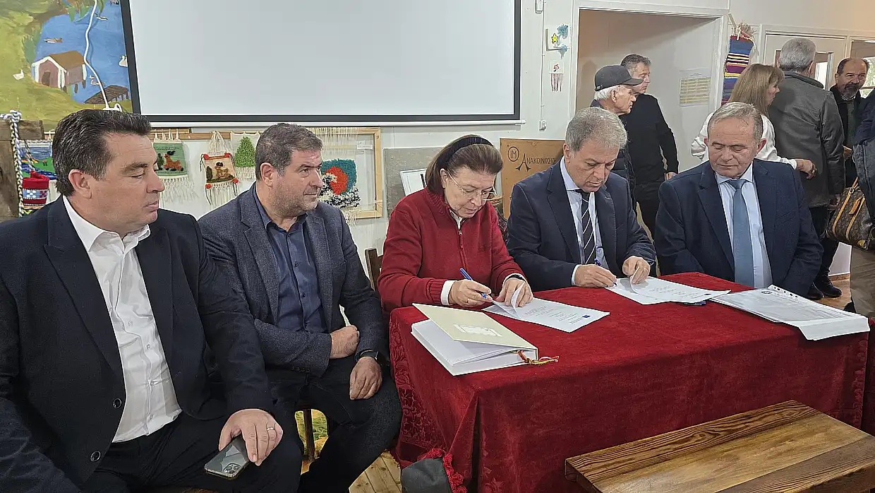 Σημαντική συμφωνία για τον Άγιο Νικόλαο Κοζάνης & το Γεφύρι Πασά στα Γρεβενά