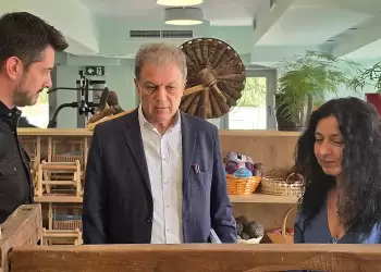 Στις εγκαταστάσεις των «Λαμπηδόνων» ο Περιφερειάρχης Γιώργος Αμανατίδης 