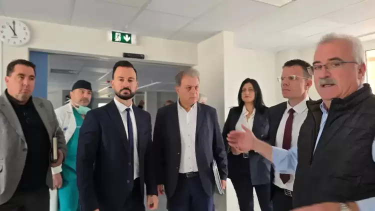 Στο «Μποδοσάκειo» Νοσοκομείο ο Περιφερειάρχης Γιώργος Αμανατίδης και ο Διοικητής της 3ης ΥΠΕ Δημήτρης Τσαλικάκης