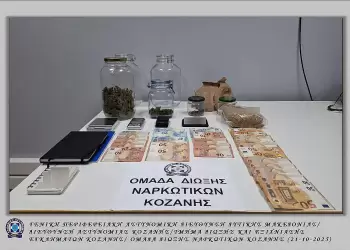 Σύλληψη 28χρονου στην Κοζάνη για αρχαιότητες και ναρκωτικά